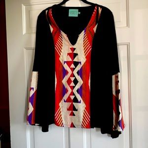 Light suede Judith March blouse